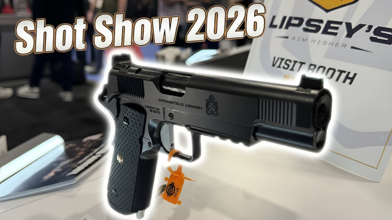 Shot Show 2026: Springfield Armory 10-8 Performance Master Class 1911 Lipsey Exclusive