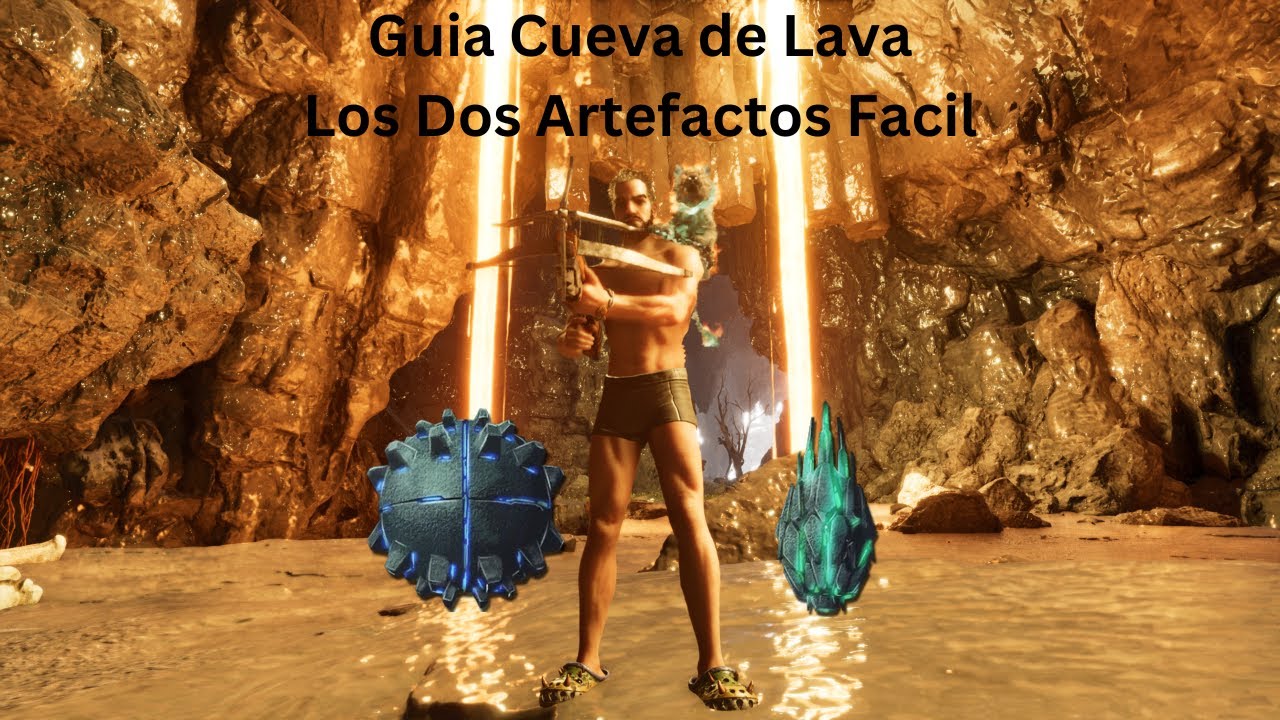 Guia Para La Cueva de Lava Artefacto del Fuerte y Artefacto de La Inmensidad The Center Ark Survival
