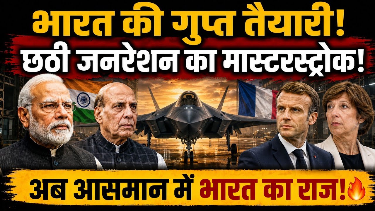 India's Biggest Air Power Gamble! France, 6th Gen Fighter & The Hidden Strategy Explained