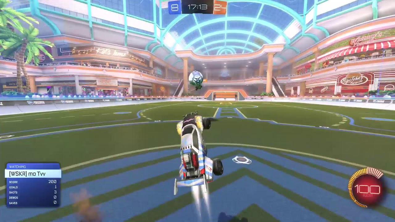 بث روكيت 1v1 مع المتابعين