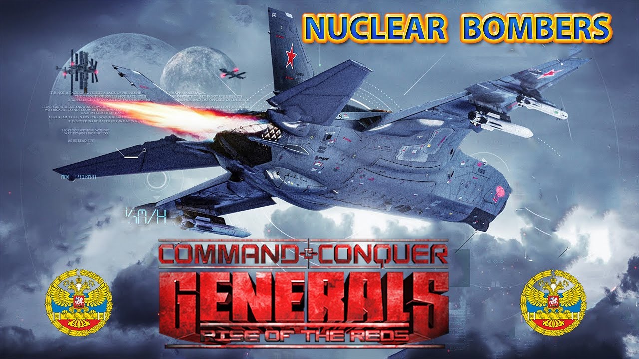 Nuclear Bombers|Command And Conquer:Generals Final Remake|ROTR  Remastered-High Battle [ 4K 60FPS ]