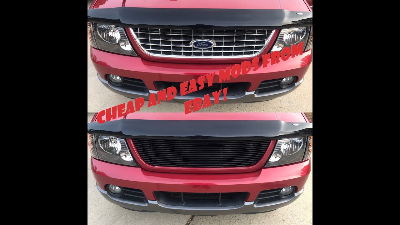 Изменения внешнего вида Ford Explorer 2003 года по выгодной цене! Ebay, спасибо! TTSaleen