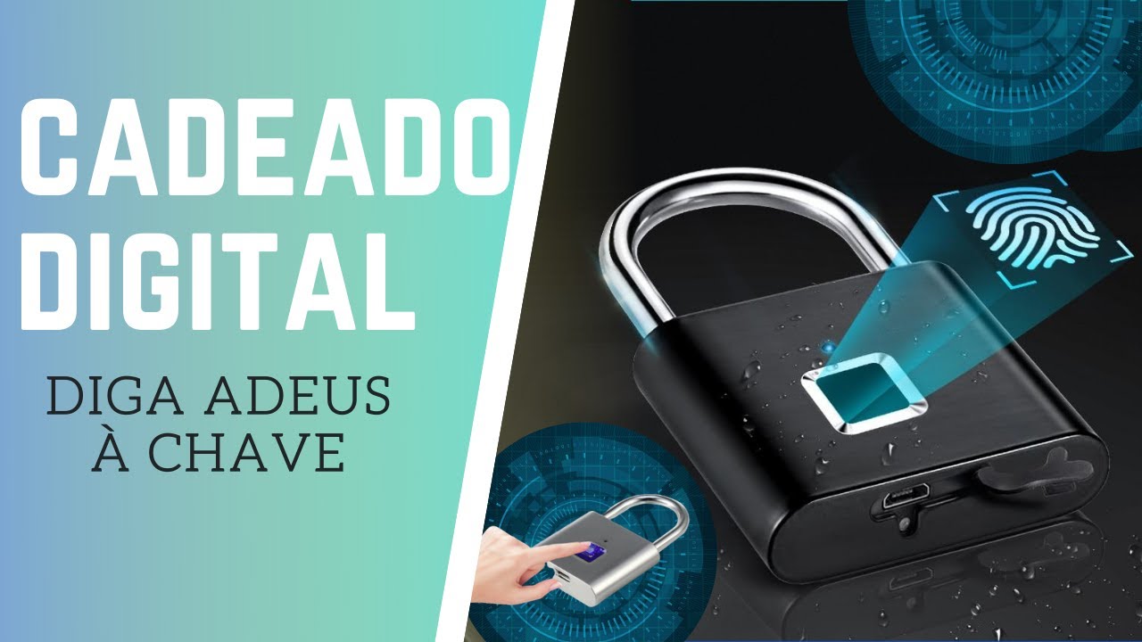Como Configurar CADEADO DIGITAL - Tecnologia Inteligente