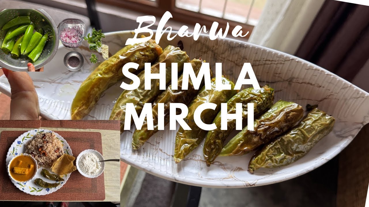 Aloo Masala Bharwa Shimla Mirchi | Simple North Indian Recipe | Easy Recipe 