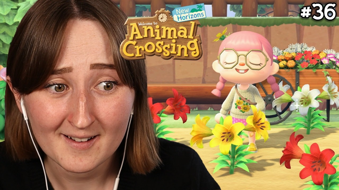 Building a flower garden! | Animal Crossing #36