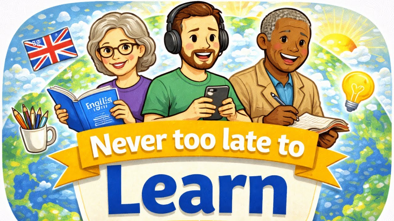 🌟 Are You Too Old to Learn English? The Truth Might Surprise You | Real World English Podcast
