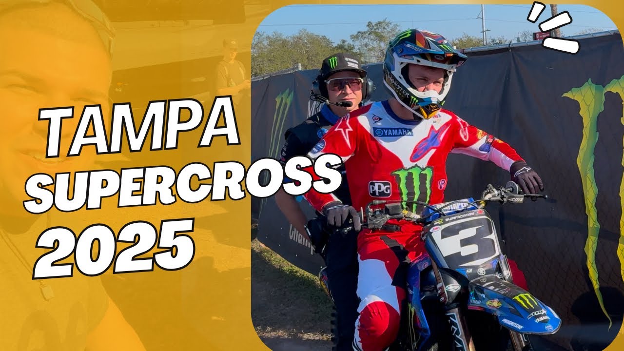 Tampa Supercross 2025 Vlog!!!
