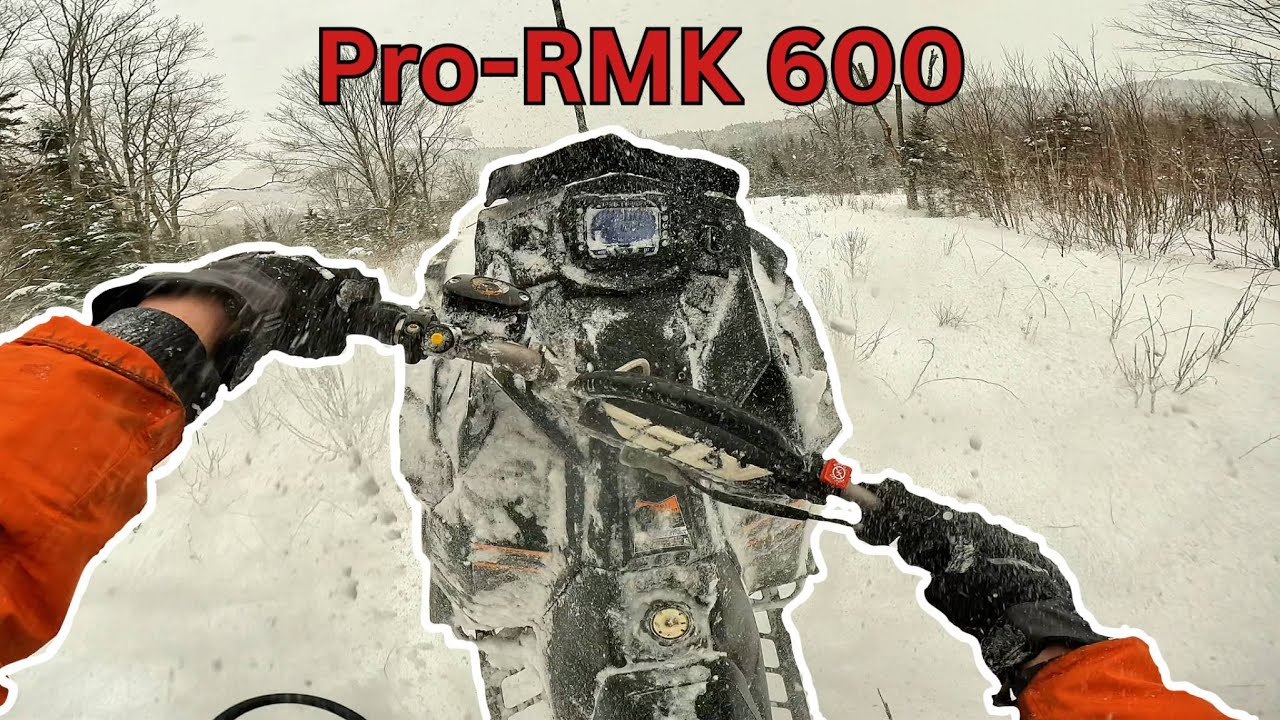 600 RMK vs 850 Mountain Sleds Can It Keep Up?