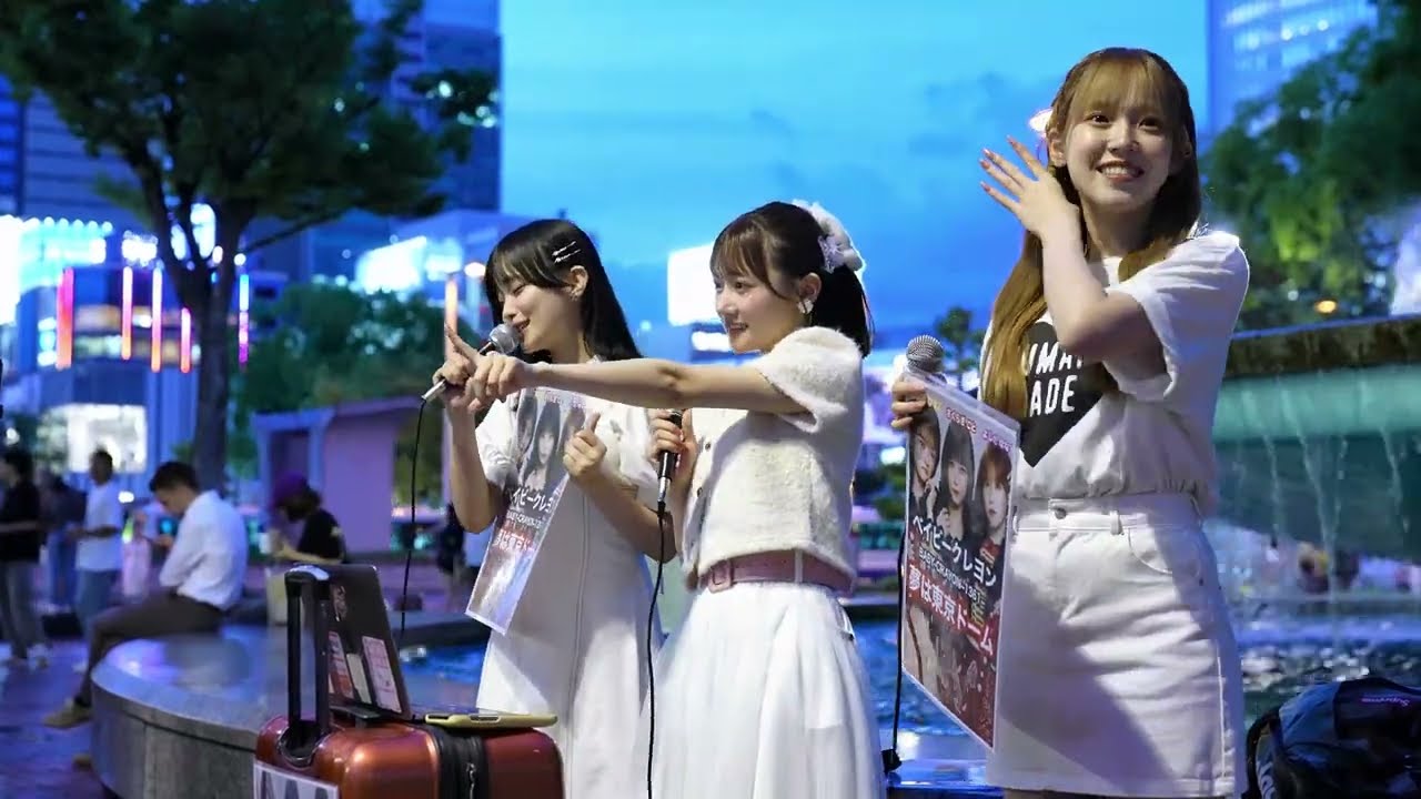 ベイビークレヨン 20240608@栄噴水広場