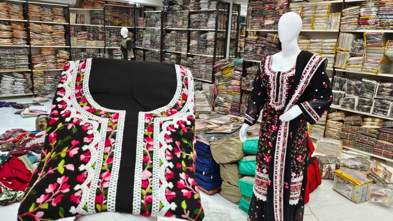 Hyderabad Dress Material Wholesale Market | Latest 2026 Designs -- New Shop Opening SALE!