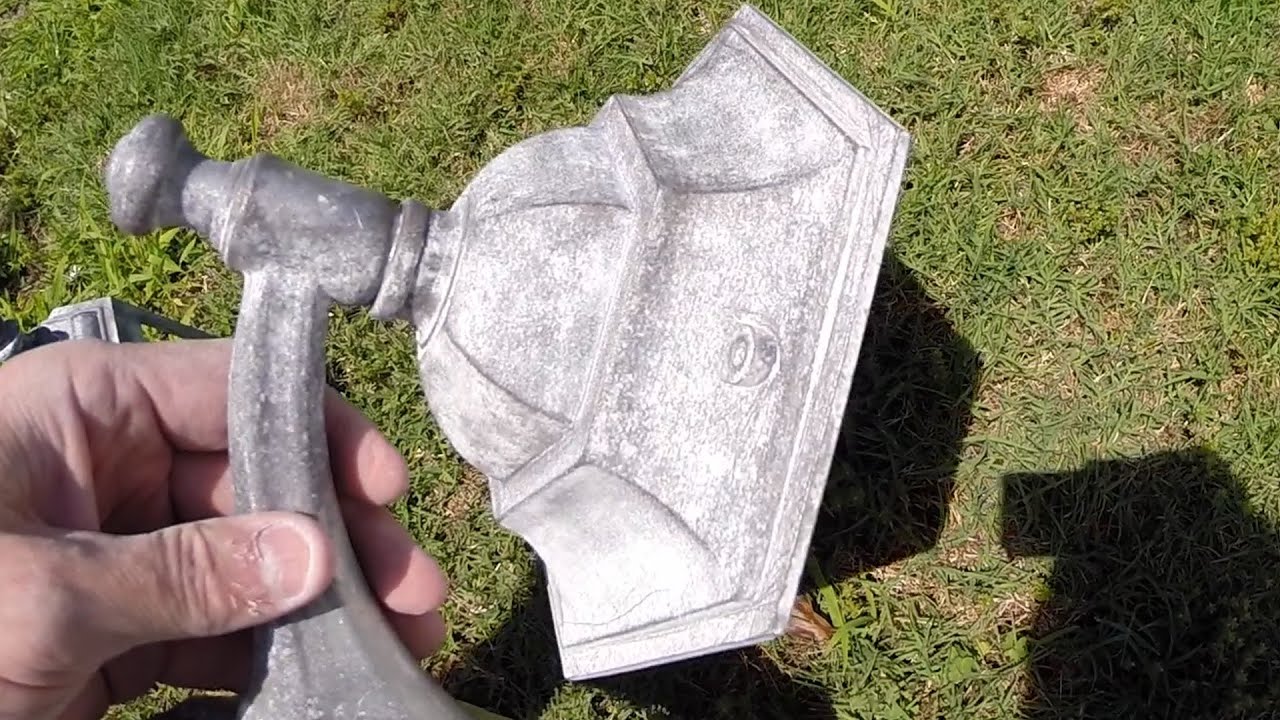 Outdoor Light Fixture Restored DIY