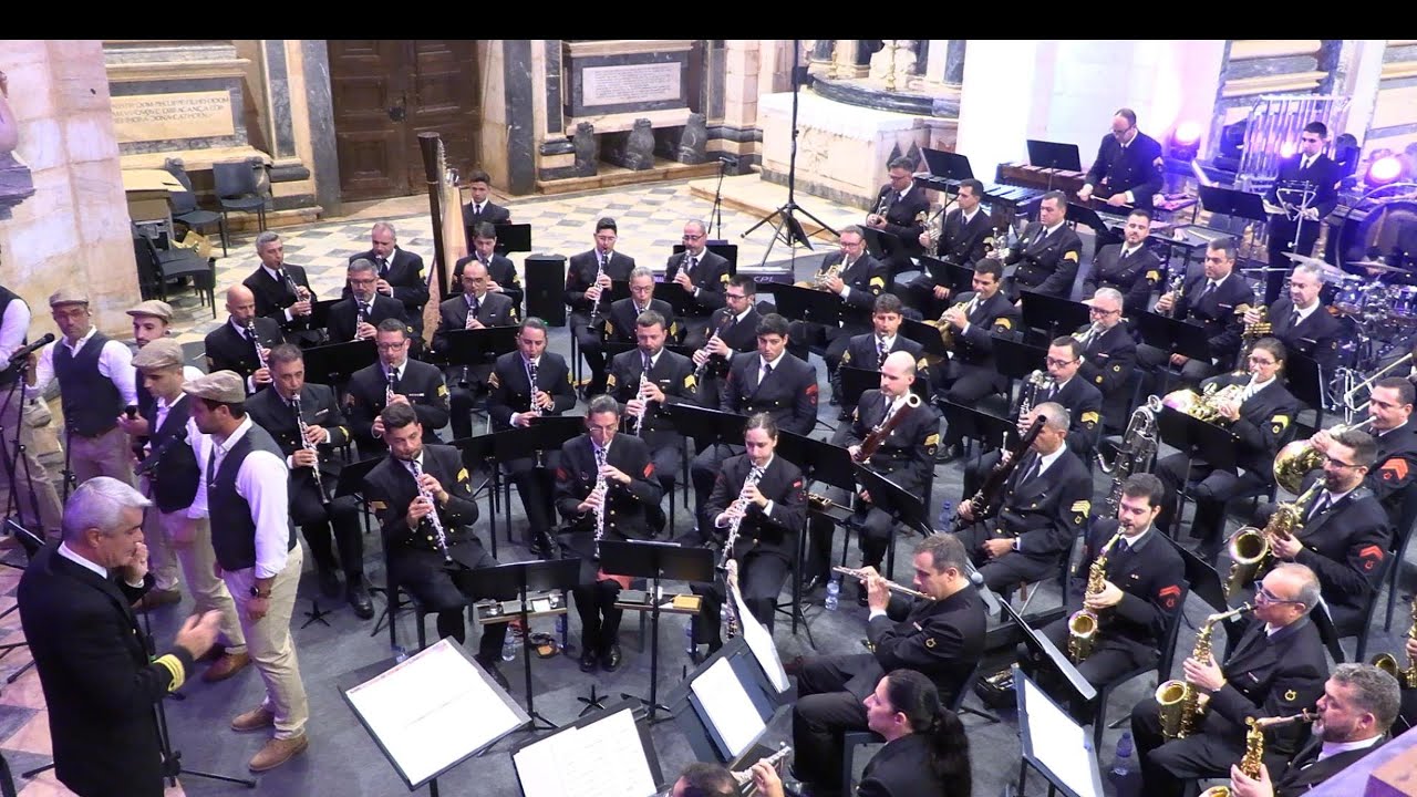 No concerto da Banda da Armada e En&rsquo;canta, a fus&atilde;o entre m&uacute;sica sinf&oacute;nica e cantares alentejanos.