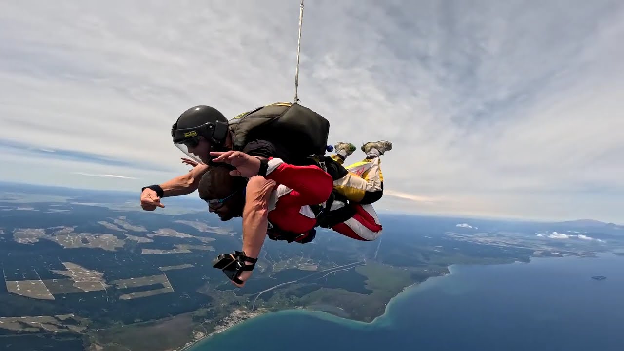 Sky Diving from 15000ft. in New Zealand   I Taupo I 2026