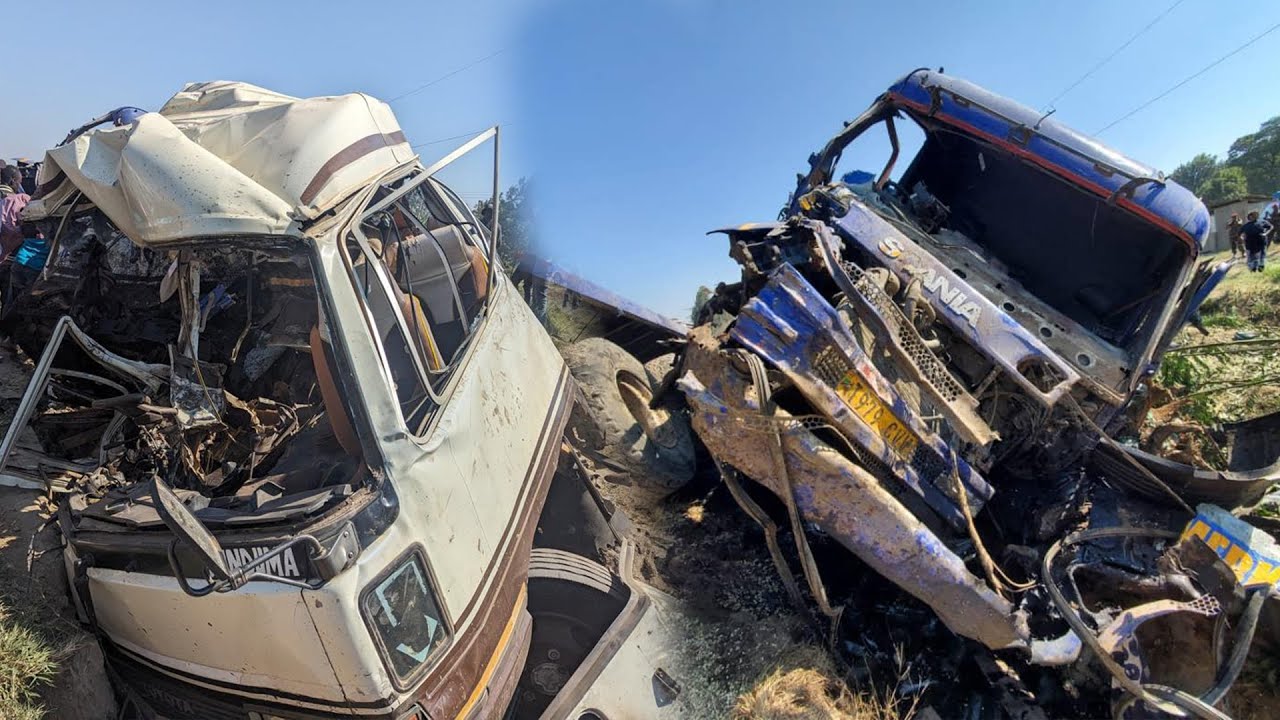 AJALI YA MAGARI MATATU YAUA WATU 14 MBEYA “LILIGONGA COASTER NA HARRIER, NI UZEMBE”