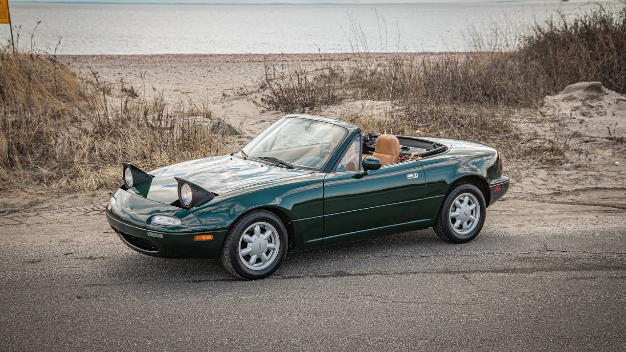 18,000 Mile 1991 Mazda Miata Special Edition Walkaround & Driving Video