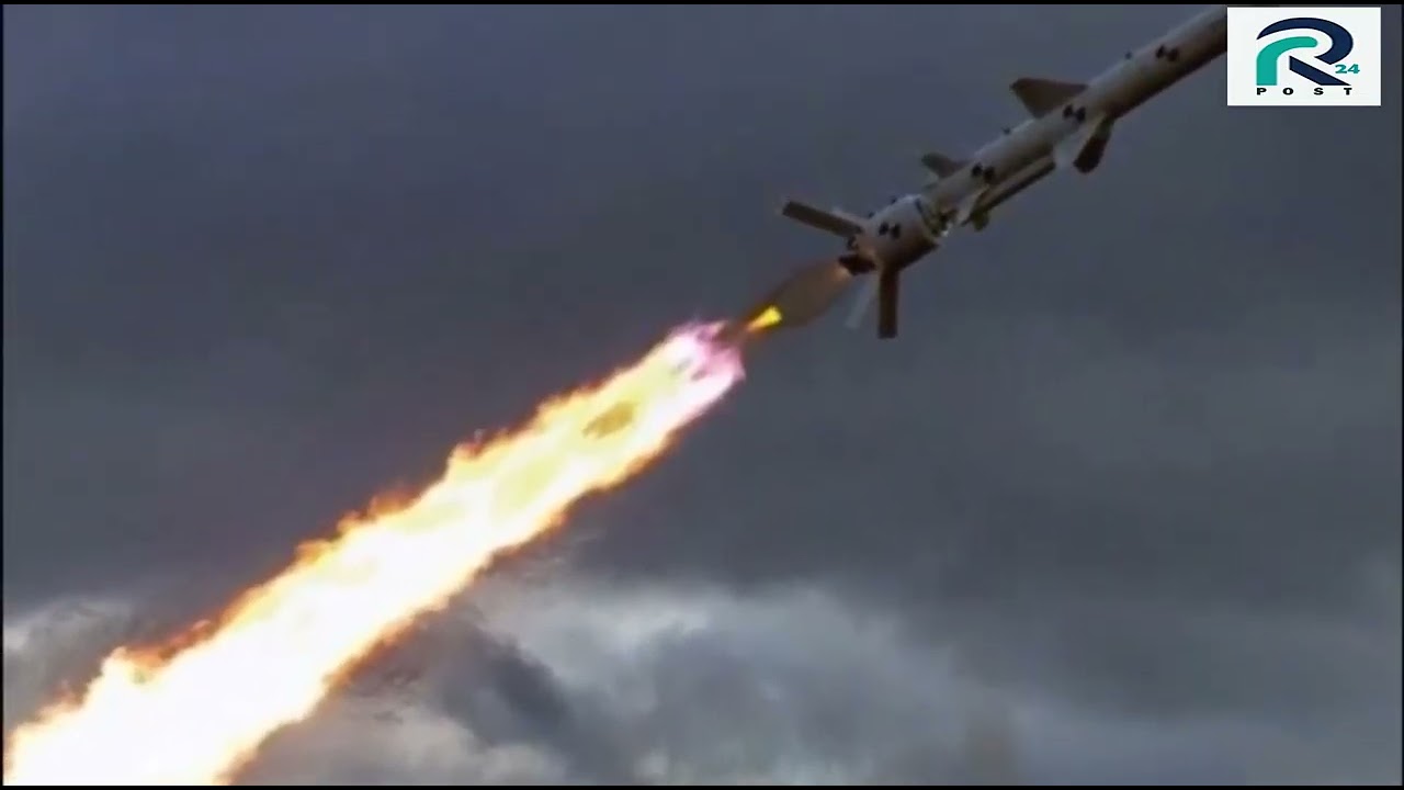 High-precision strike by Kh-22 cruise missile caught on surveillance camera