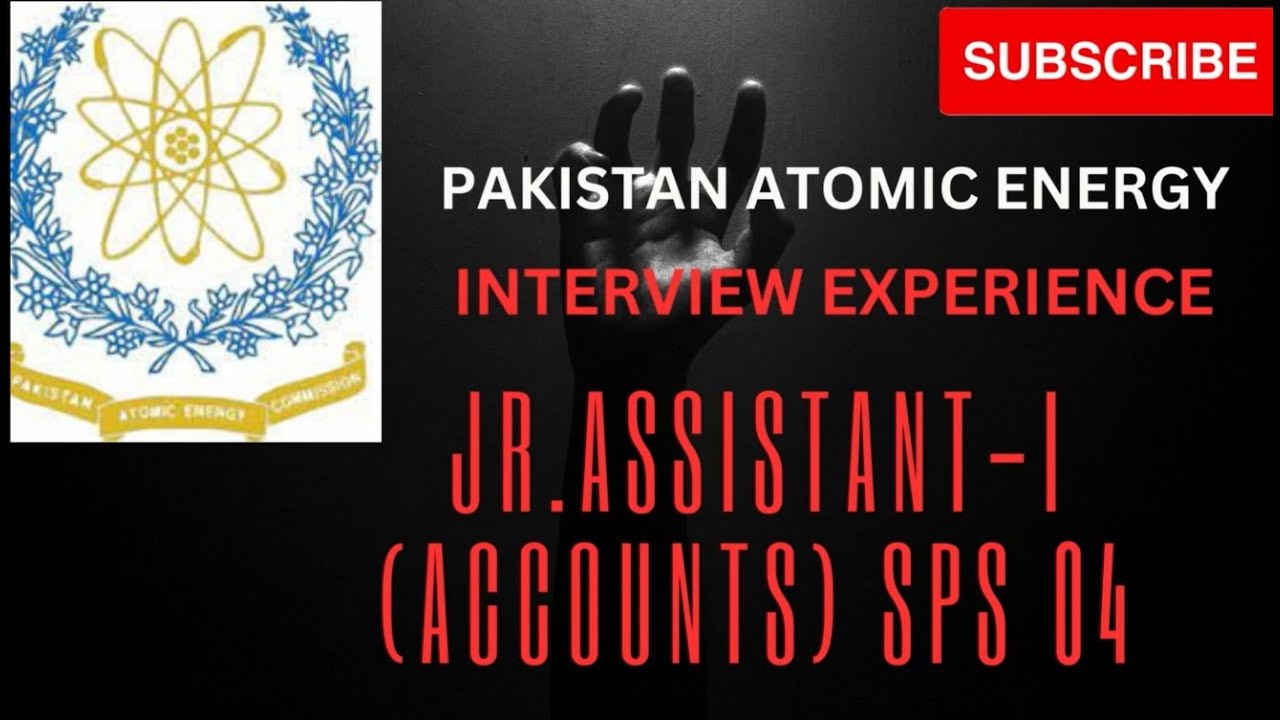 Junior Assistant-I(Accounts) SPS-04  Interview Experience #paecjobs #interview #experience