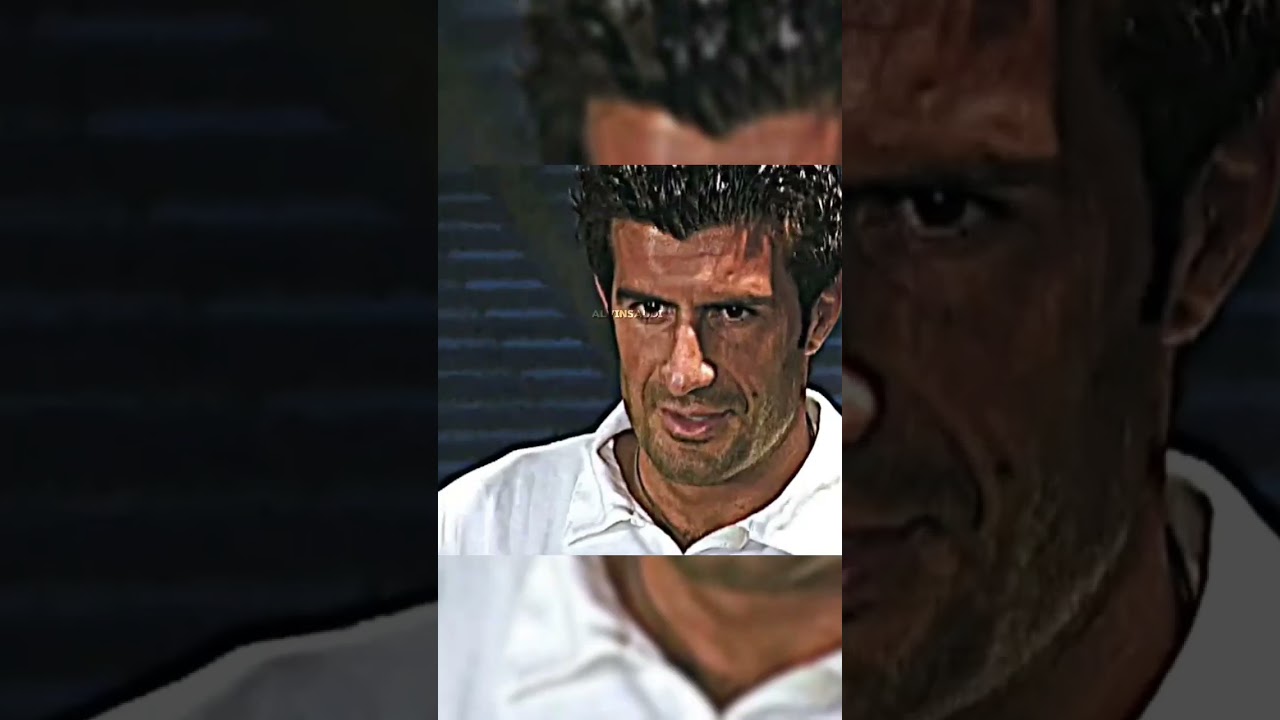 Figo:From a real madri hater to playing for them.Perez kept his promise#shorts