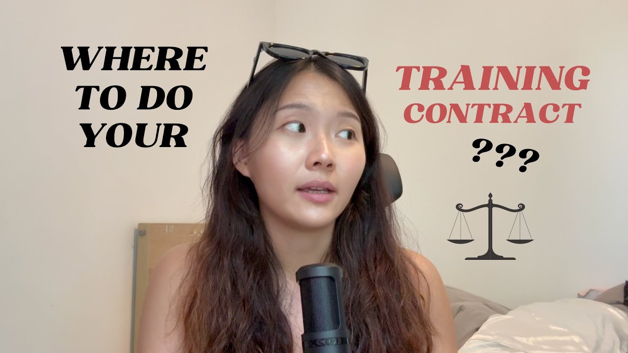 HOW TO CHOOSE YOUR TRAINING CONTRACT?? 🤔📚⚖️