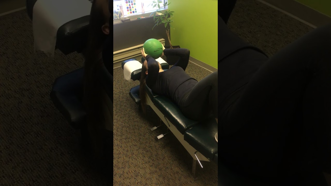 Supine ball toss convergence