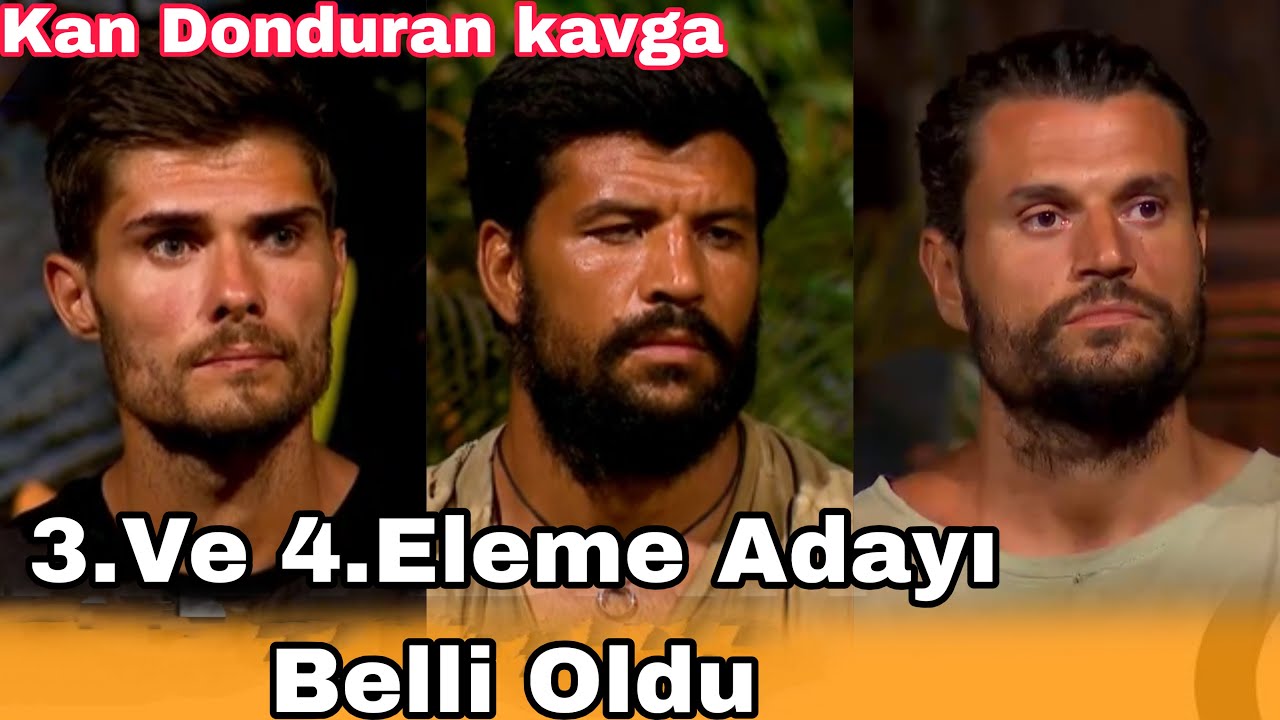 Survivorda 3. Ve 4. Eleme Adayları Belli Oldu Büyük Kavga 3. Dokunulmazlığı Kazanan Takım