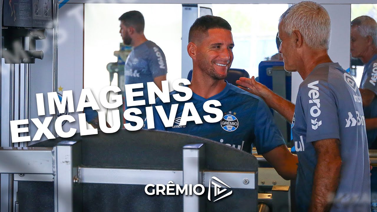 Reencontro, resenha e exames marcam primeiro dia de Thiago Neves no Grêmio l GrêmioTV