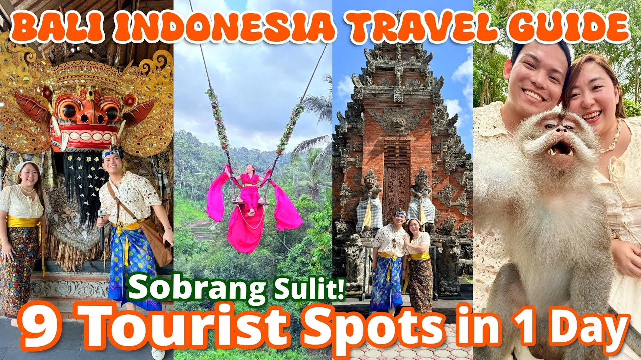 Mura na Tour at Sobrang Sulit! 9 Tourist Spots in just 1 Day sa Bali Indonesia | Travel Guide