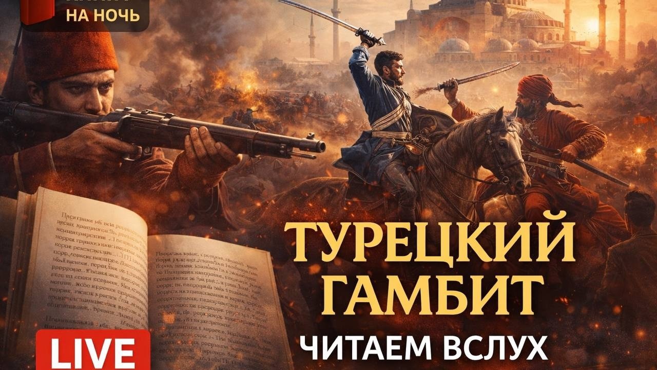 Борис Акунин — Турецкий гамбит | читаем вслух (LIVE)