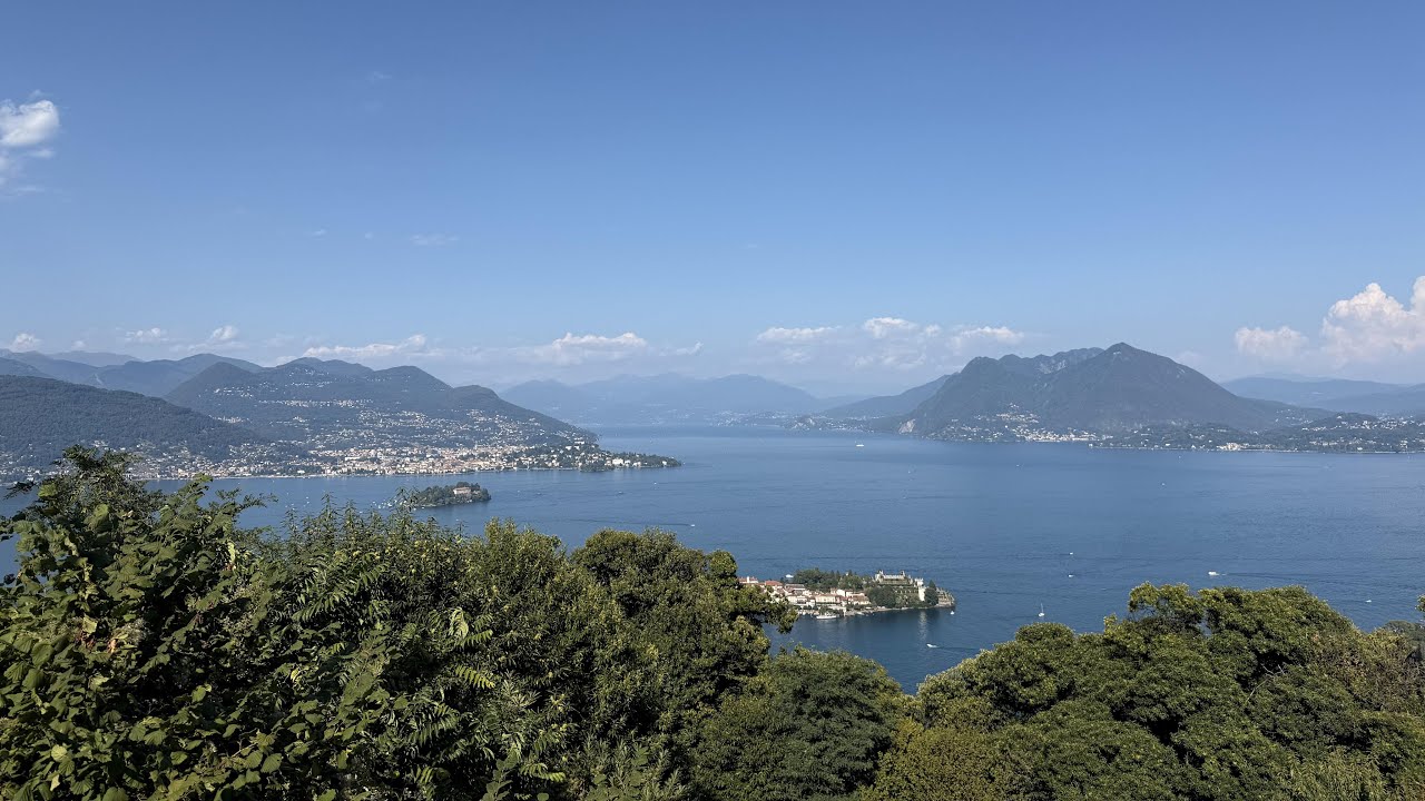 Descending Mottarone to Lago Maggiore: Western Italian Alps Road Biking