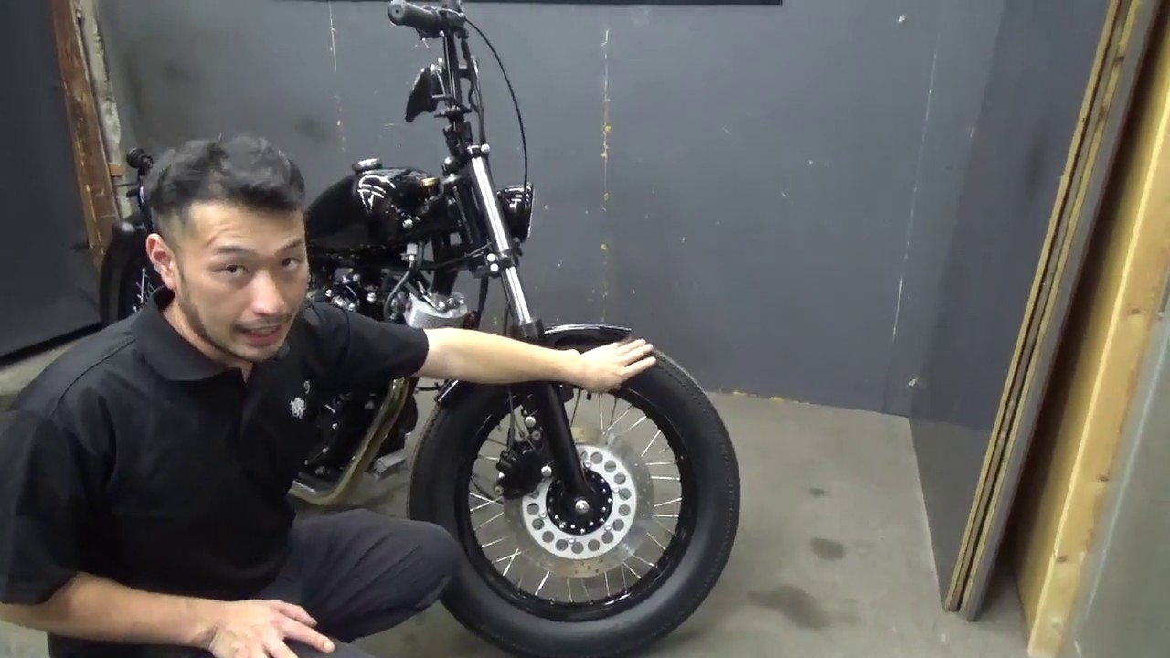 【激渋】チョッパーカスタムSR400！をご紹介！車両紹介動画！販売車両！