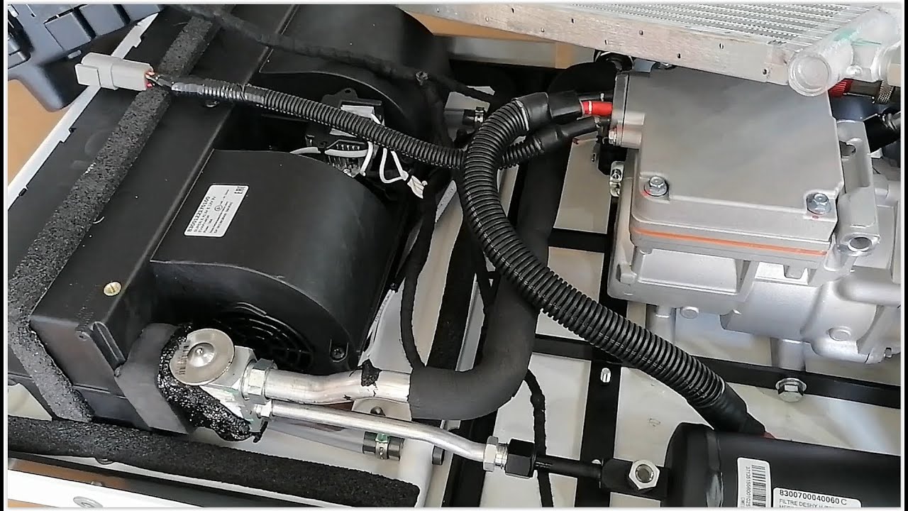 12 V DC air conditioner repair, Kalori Electrik, DC compressor change,  compact air conditioner