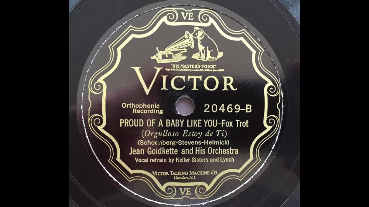 Proud Of A Baby Like You - Jean Goldkette & His Orchestra (w Bix Beiderbecke)