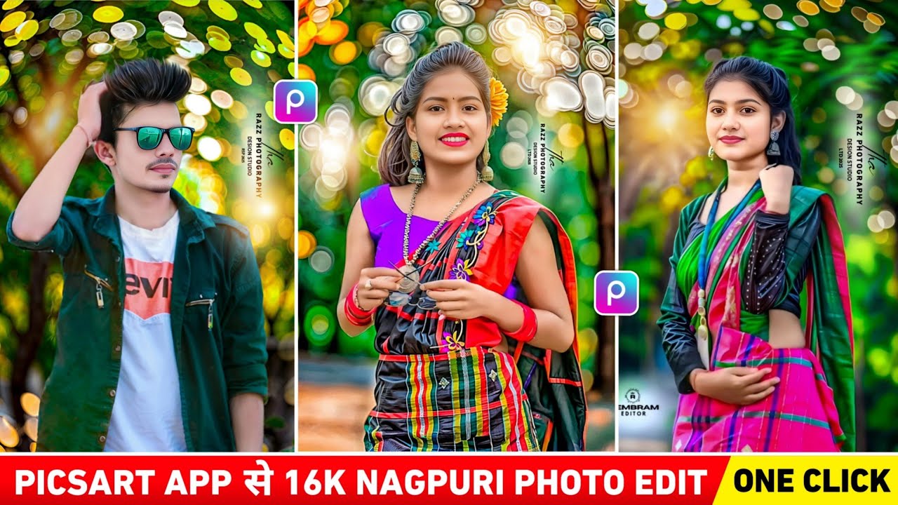 PicsArt app से 16k nagpuri photo edit कैसे करें | 16k nagpuri photo editing | Nagpuri photo editing