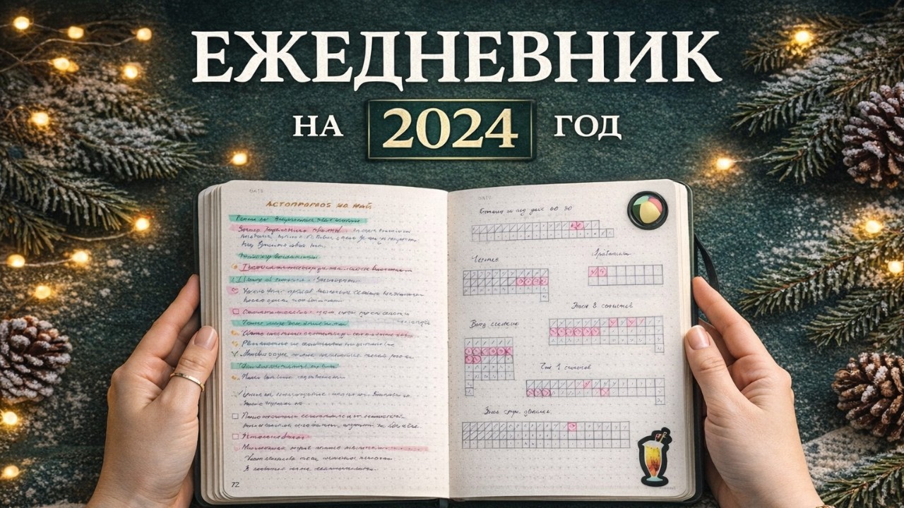 Самый честный ежедневник. Все развороты за 2024 год