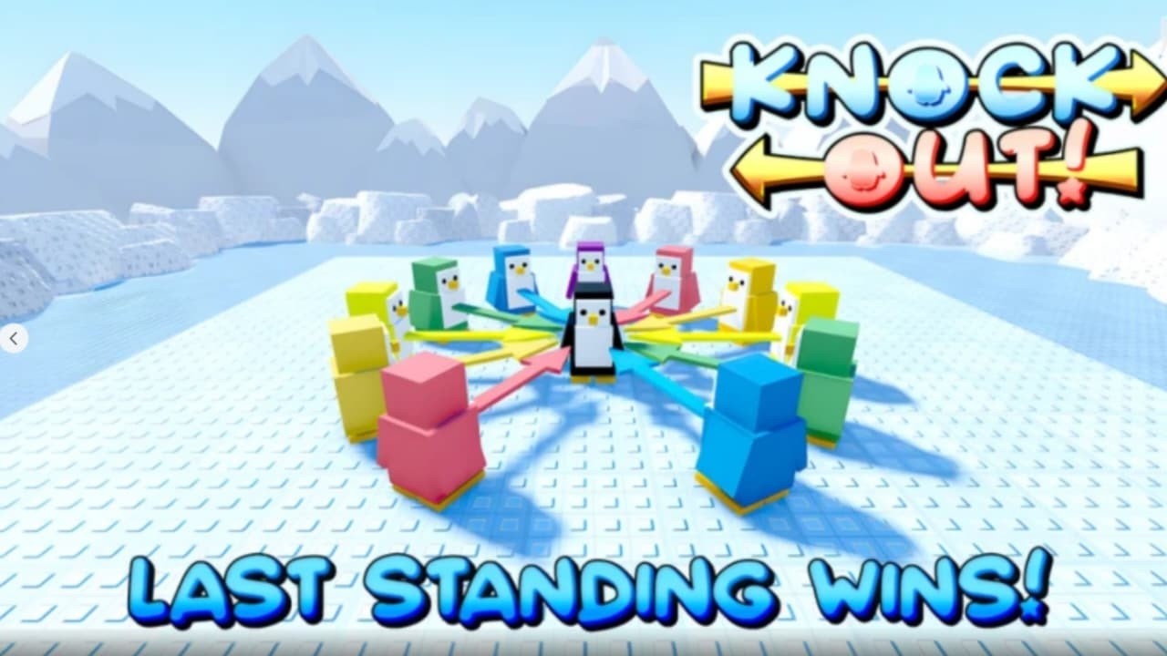 Playing KNOCKOUT for first time Roblox....