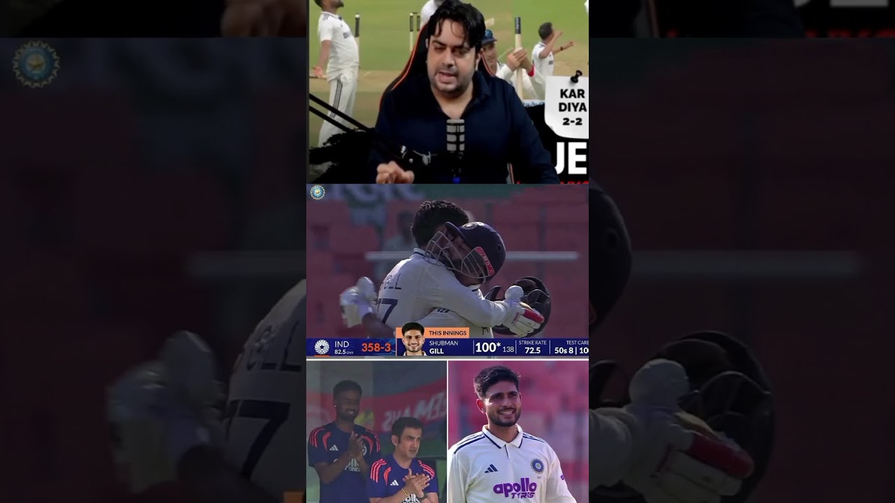 Shubhman gill as captain 🤔 #tranding #indiancricket #viralshorts #cricketnews #india #sportsnews
