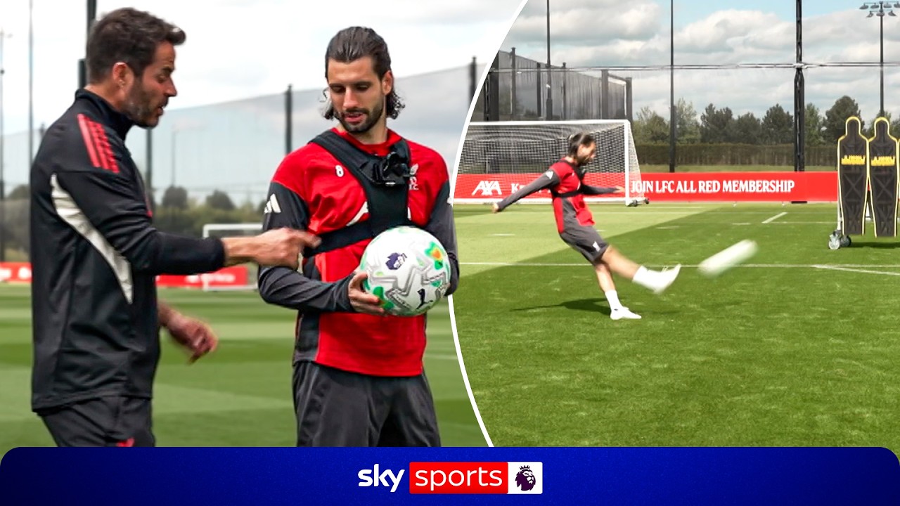 Dominik Szoboszlai free-kick MASTERCLASS with Jamie Redknapp 🤩 | A Day in the Life