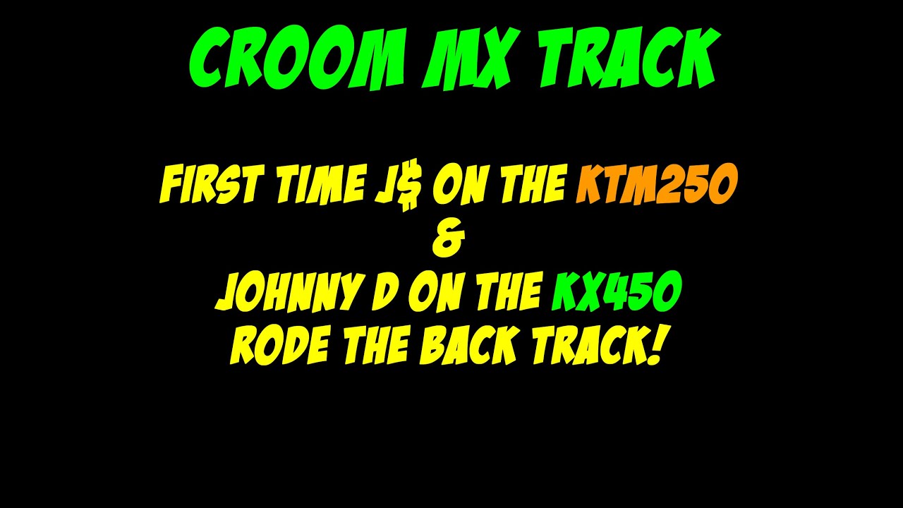 First Time Riding The Croom Clay Track