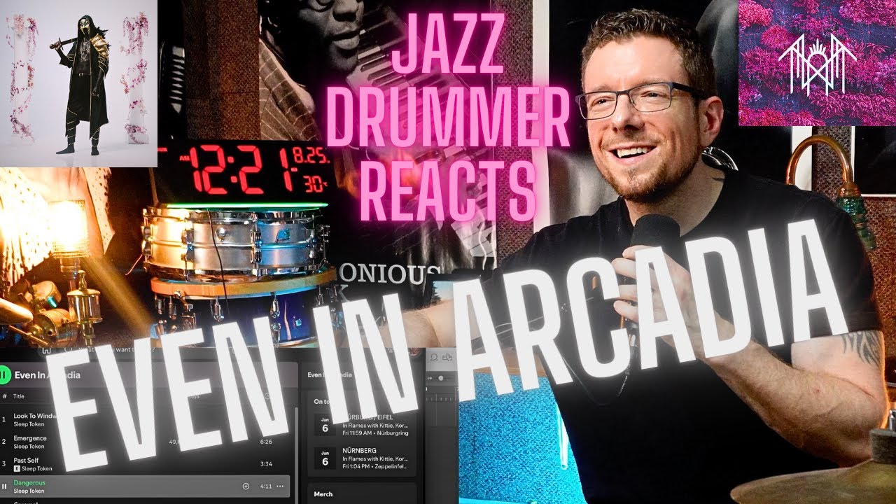 - JAZZ DRUMMER REACTS - - SLEEP TOKEN - - EVEN IN ARCADIA - REACTION!