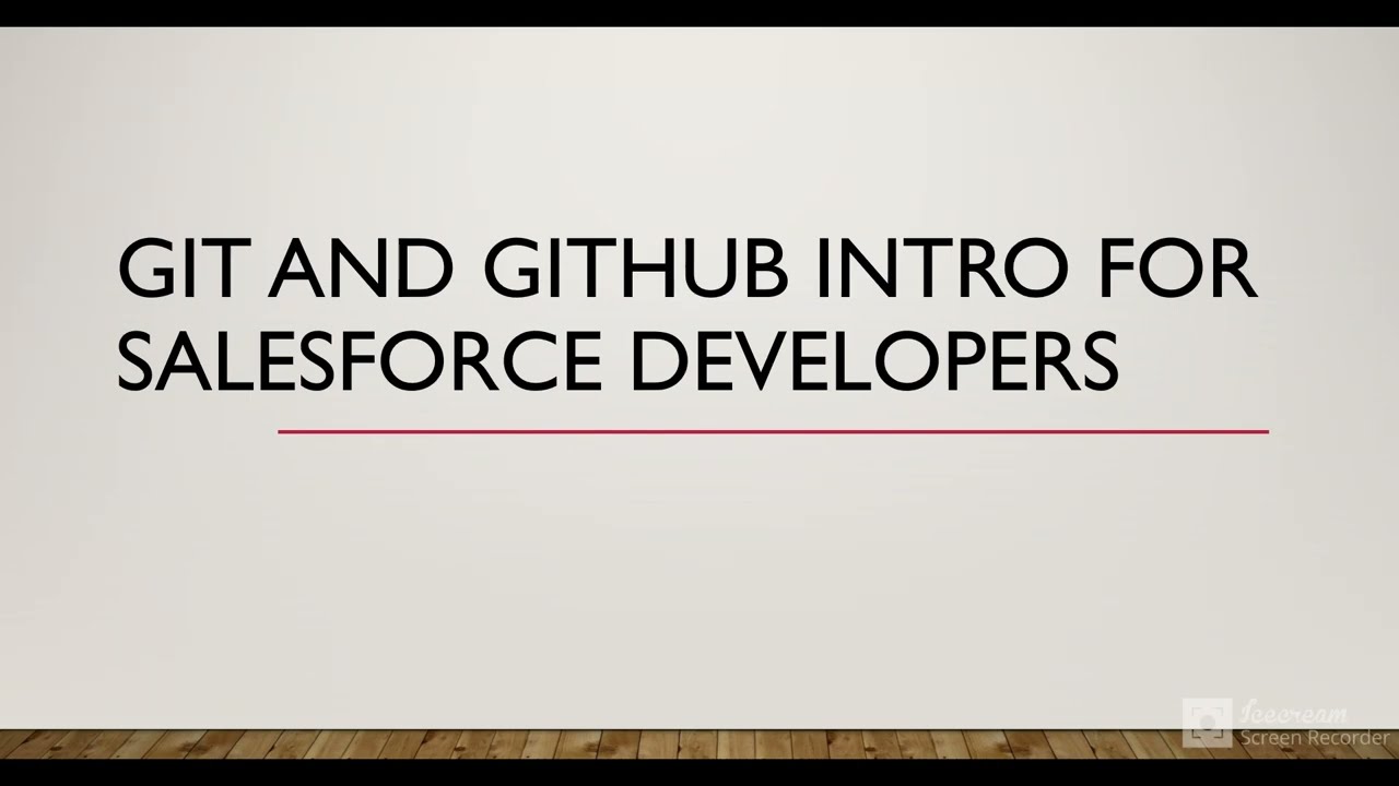 Введение в Git и GitHub для разработчиков Salesforce