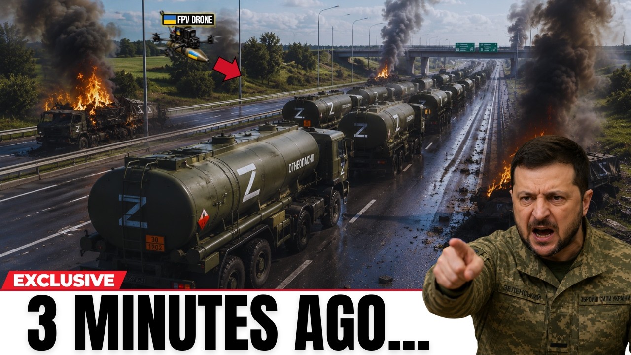 Russian Fuel and Supply Convoys Entered Crimea - Minutes Later, CUT OFF!