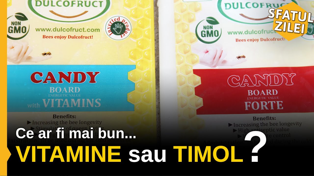 Ce este mai bine vitamine sau timol