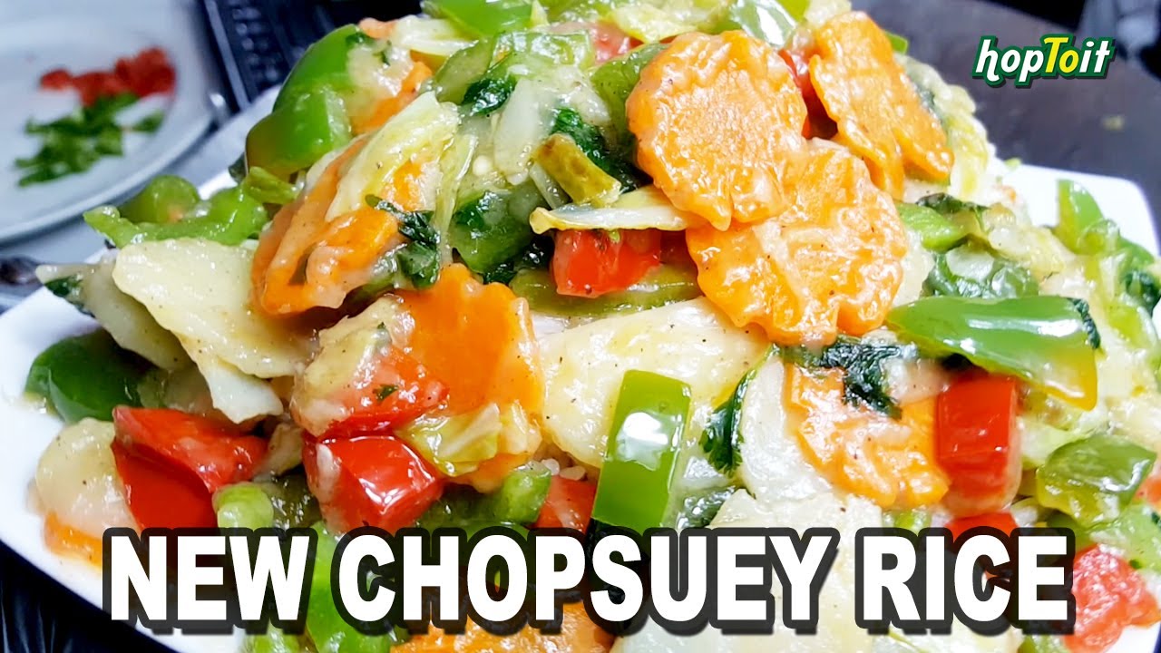 THE BEST AND TASTY CHOPSUEY RICE | රෙස්&zwj;ටුරන්ට් එකේ හදන චොප්සි රයිස් ගෙදර ඒ වගේම හදමු | #Chopsuey