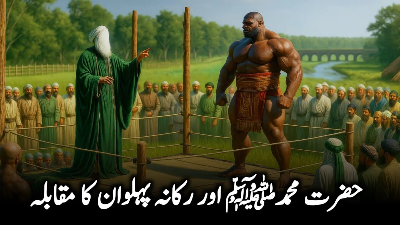 Hazrat Muhammad SAW Aur Rukana Pehlwan Ka Muqabla || Zubair Safi