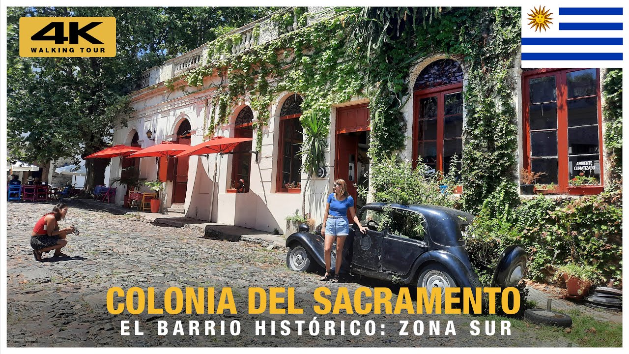 🇺🇾 COLONIA DEL SACRAMENTO: Barrio Histórico 2/2 | WALKING TOUR #4k | Conoce Colonia del Sacramento!
