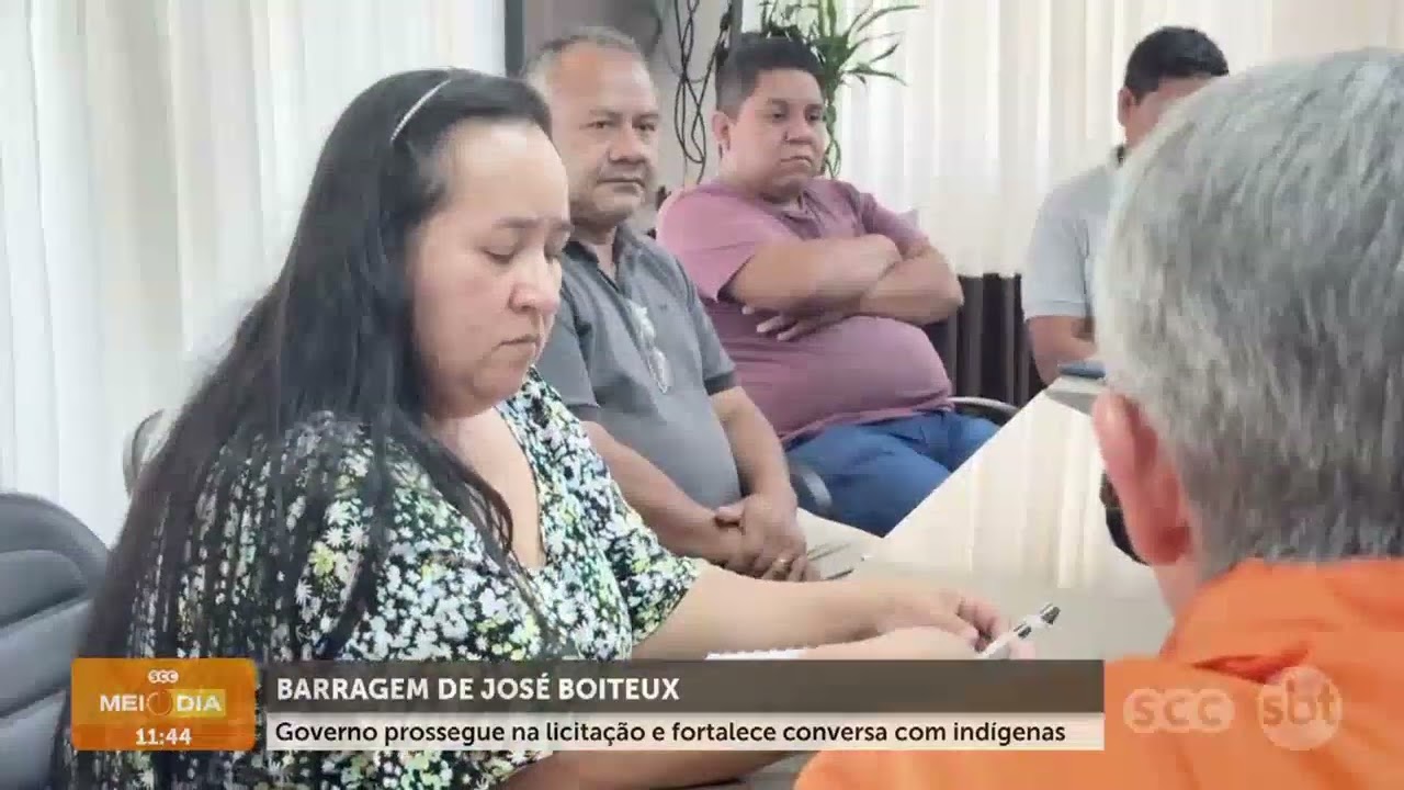 Governo prossegue na licitação e fortalece conversa com indígenas | Cotidiano | SCC Meio-Dia