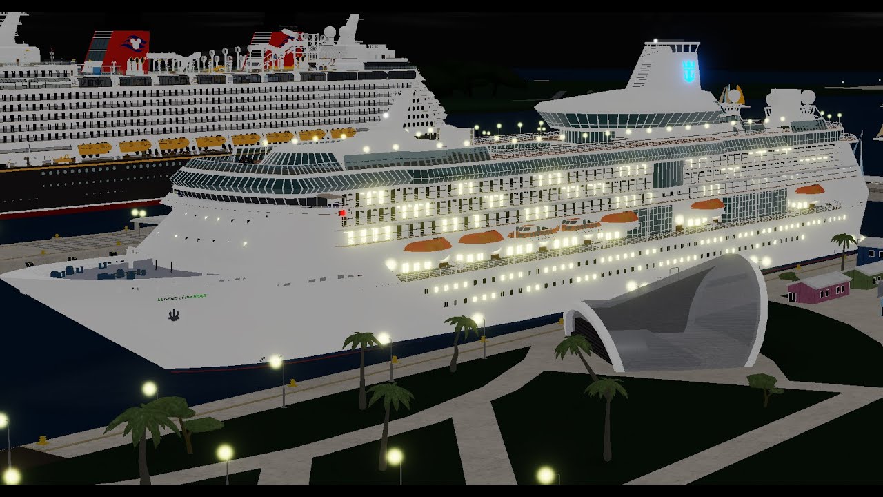 Legend of the Seas Time-lapse | Cruise Ship Simulator
