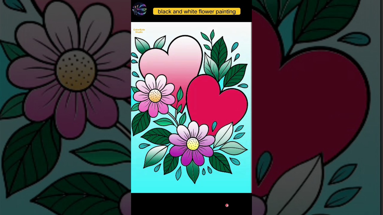 🌼 Colorful Flower Art Creation | Photoshop Se Banaya Ek Unique Phool Design 