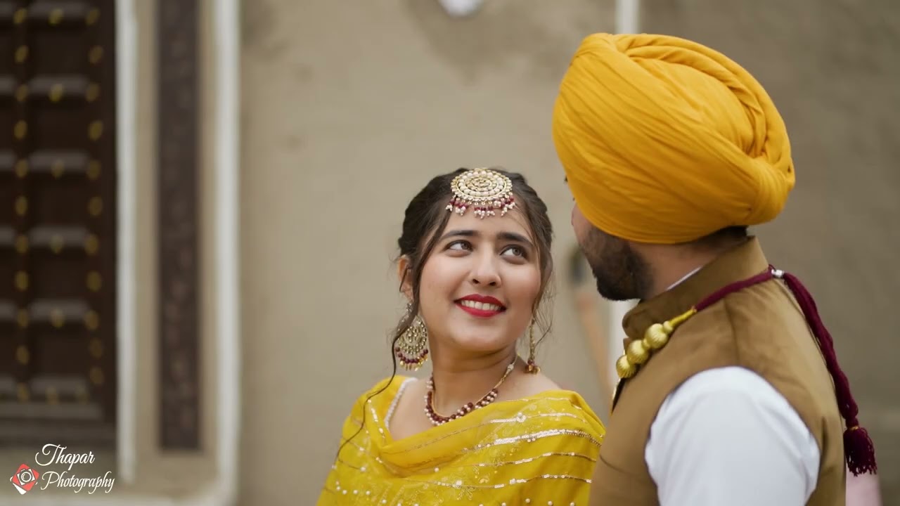 2024 || BEST PRE WEDDING || MANPREET & AMRITPAL || PUNJABI SONG || THAPAR PHOTOGRAPHY ROPAR